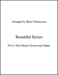 Beautiful Savior SATB choral sheet music cover